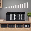 Large LED Display Digital Alarm Clock with USB Charging Port